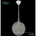 Lampe suspension pendentif en cristal à main légère